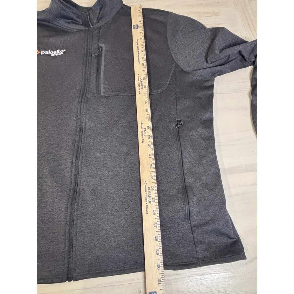 The North Face Jacket Mens 3XL Gray Softshell Full Zip Fleece Lined Outdoor Logo